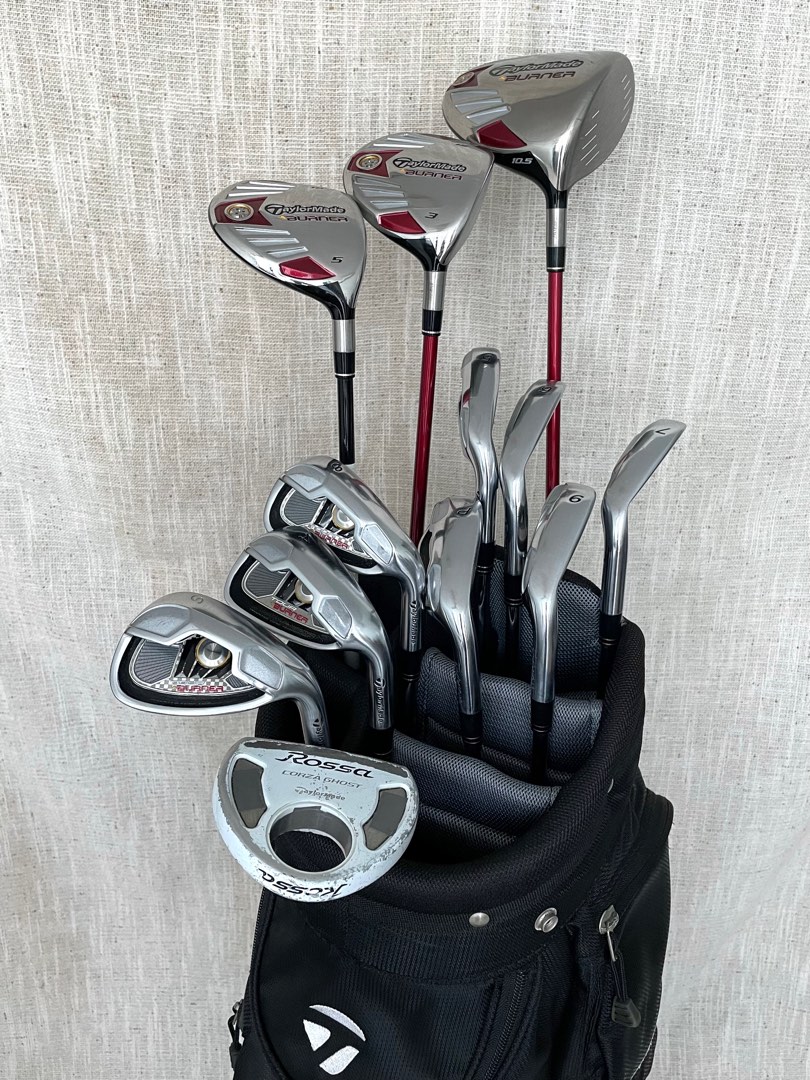 TaylorMade Burner Japan Golf Set Complete, Sports Equipment, Sports & Games, Golf on Carousell