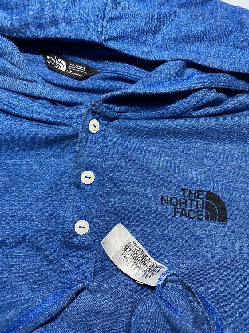 North face tri blend hotsell henley hoodie