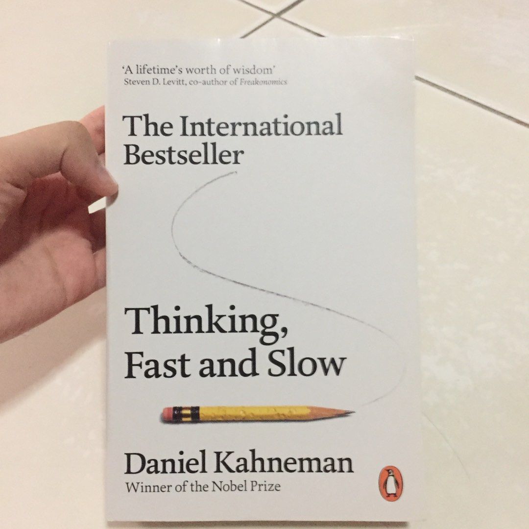 Thinking fast and slow daniel kahneman on carousell