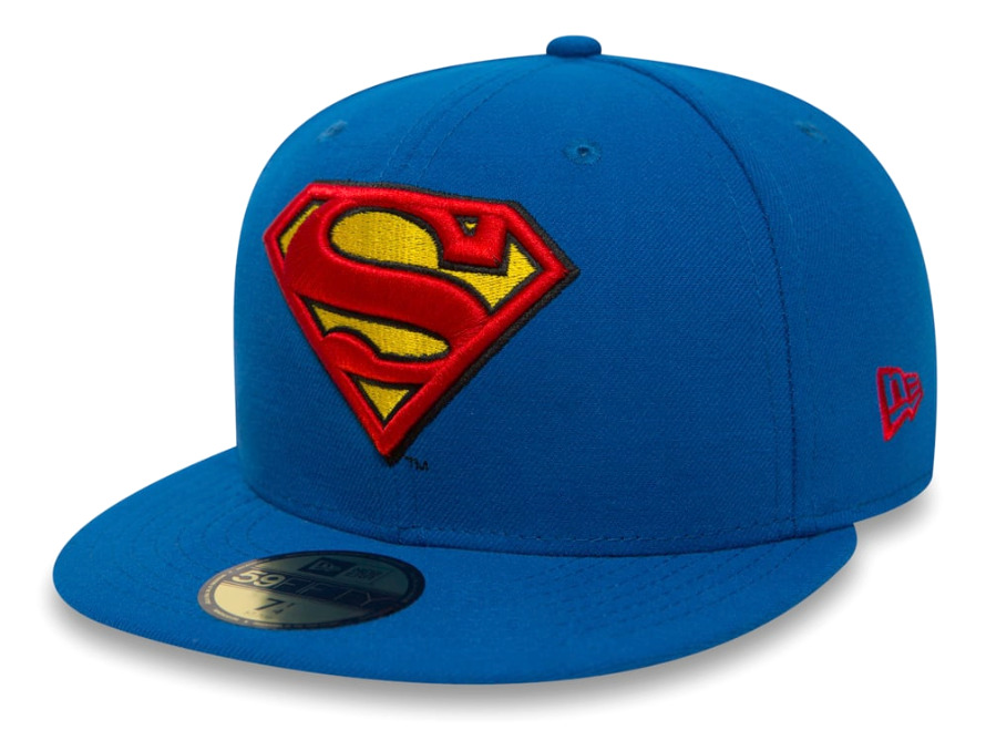 Topi NEW ERA - Superman- DC Logo - 59FIFTY on Carousell