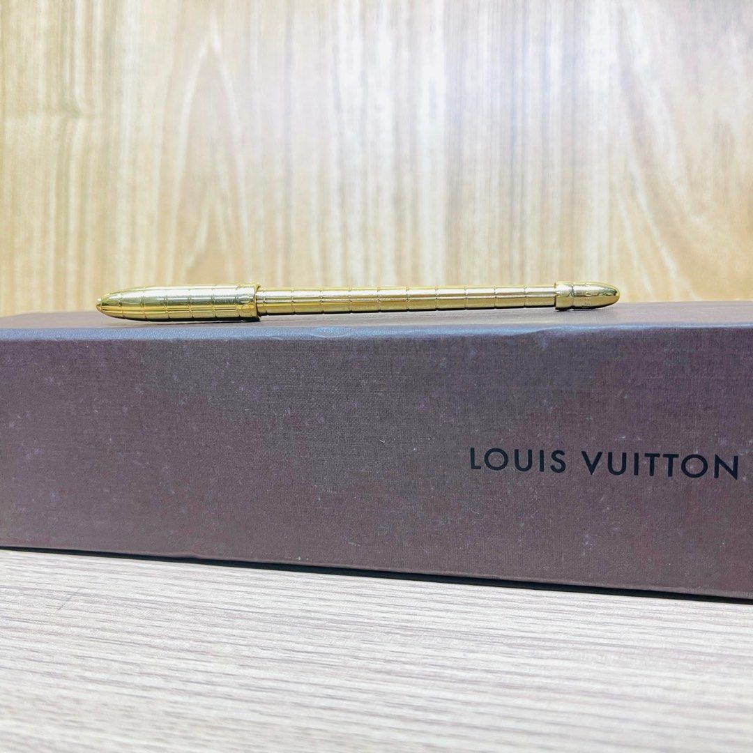 Louis-Vuitton-Stilo-Agenda-GM-Ball-Pen-Gold-Metal-N75003 – dct-ep_vintage  luxury Store
