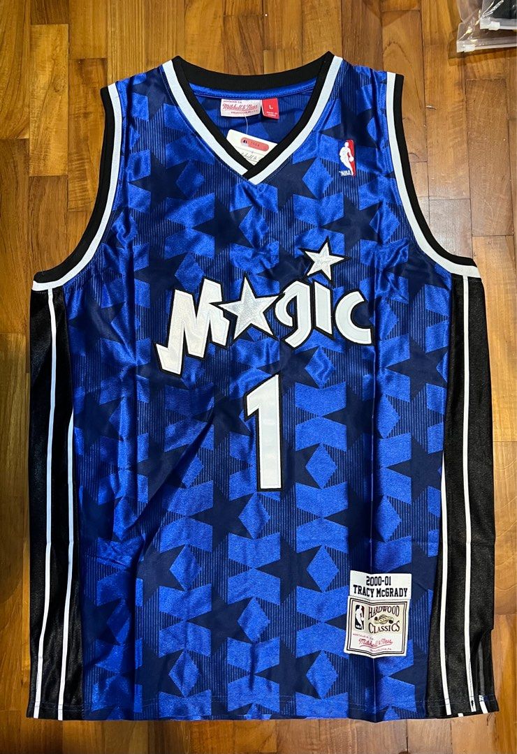 Tracy Mcgrady Orlando Magic NBA Jersey Size L Men s Fashion