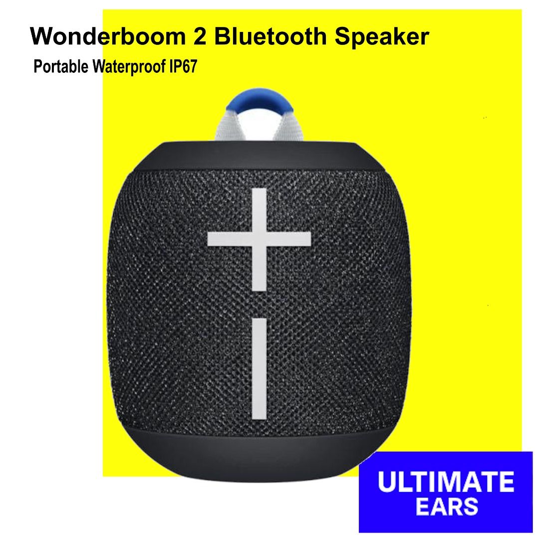 Ultimate ears wonderboom 2 waterproof bluetooth wireless speaker deals