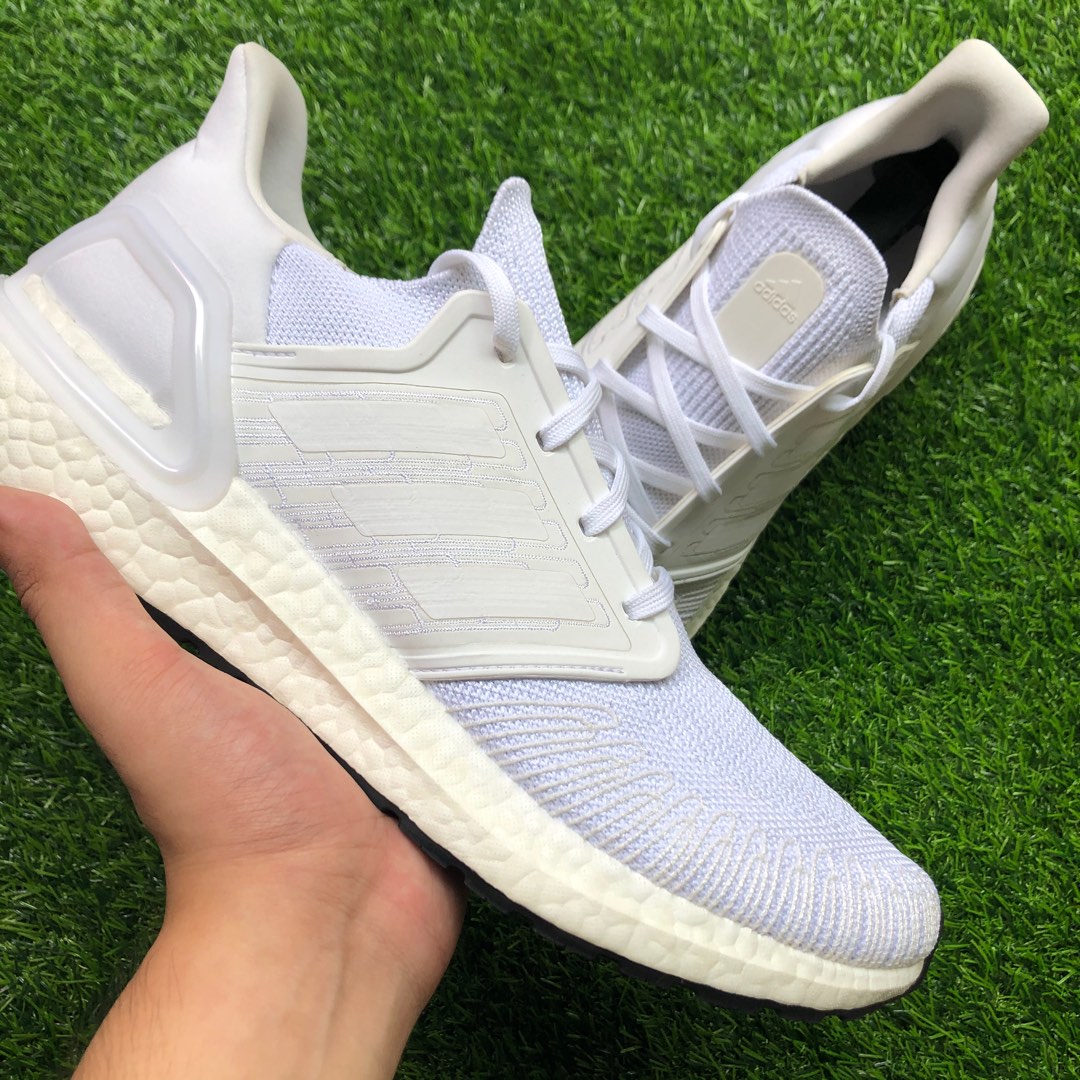 Ultra boost 20 consortium triple white discount