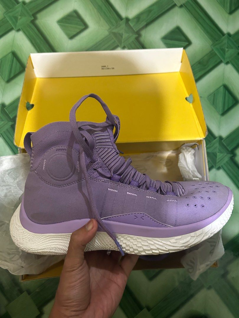 Under Armour Curry Flow Tro Violet on Carousell
