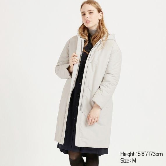 Hybrid down cocoon coat online