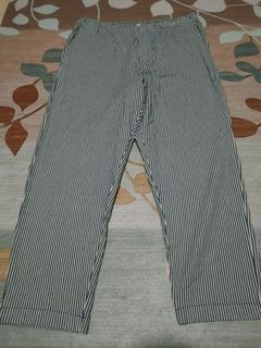 White striped trousers mens on sale