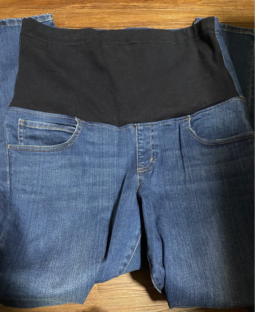 Uniqlo Ultra Stretch Maternity Jeans, Women's Fashion, Maternity wear