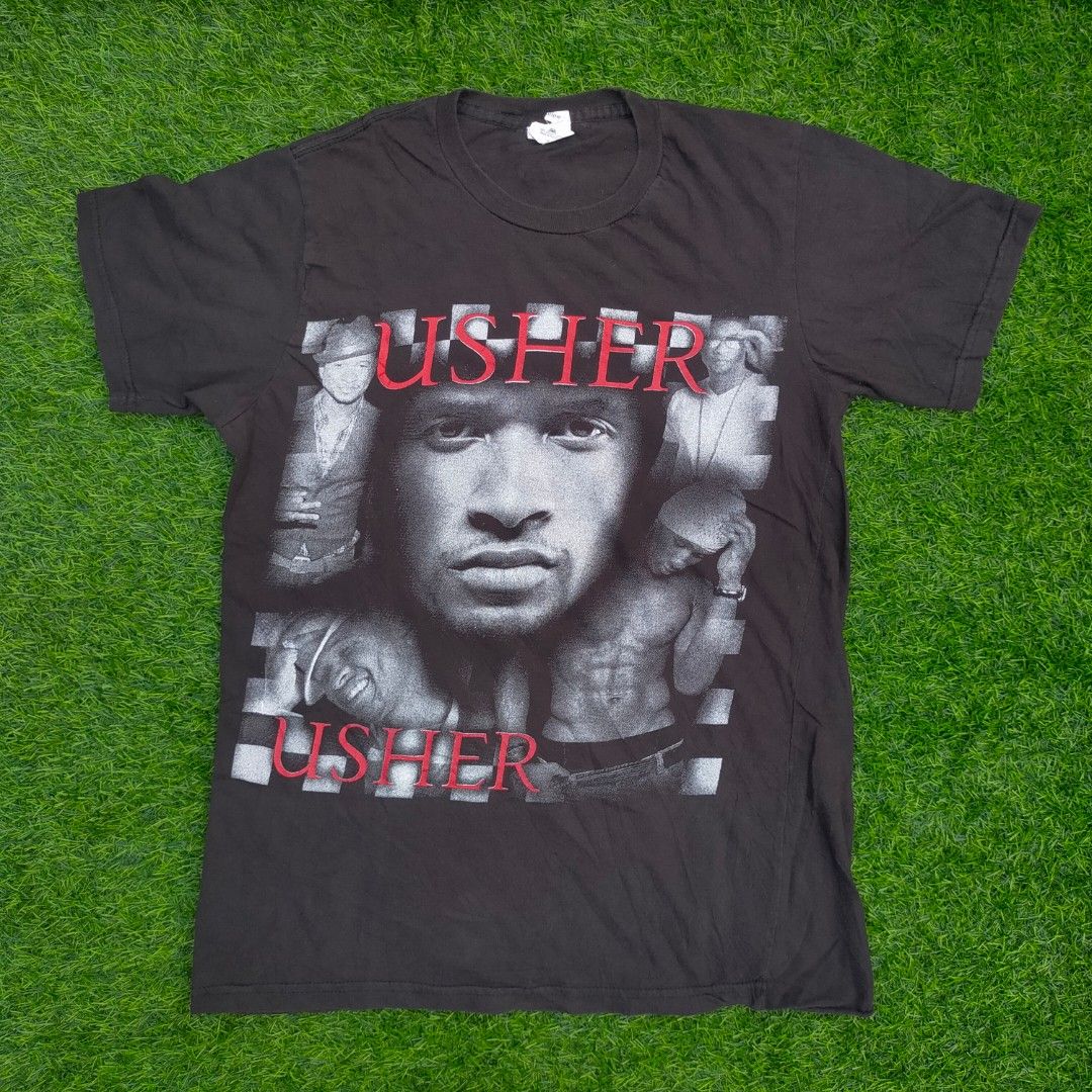 Usher x Trey Songz (Category: Tshirts & Polo Shirts ) located in San Fernando. Submitted by graileditemsph (Listing ID 1251966227, Image 1). Description: Usher X Trey Songz Small QuailHollow Tag 18.5/25.5.