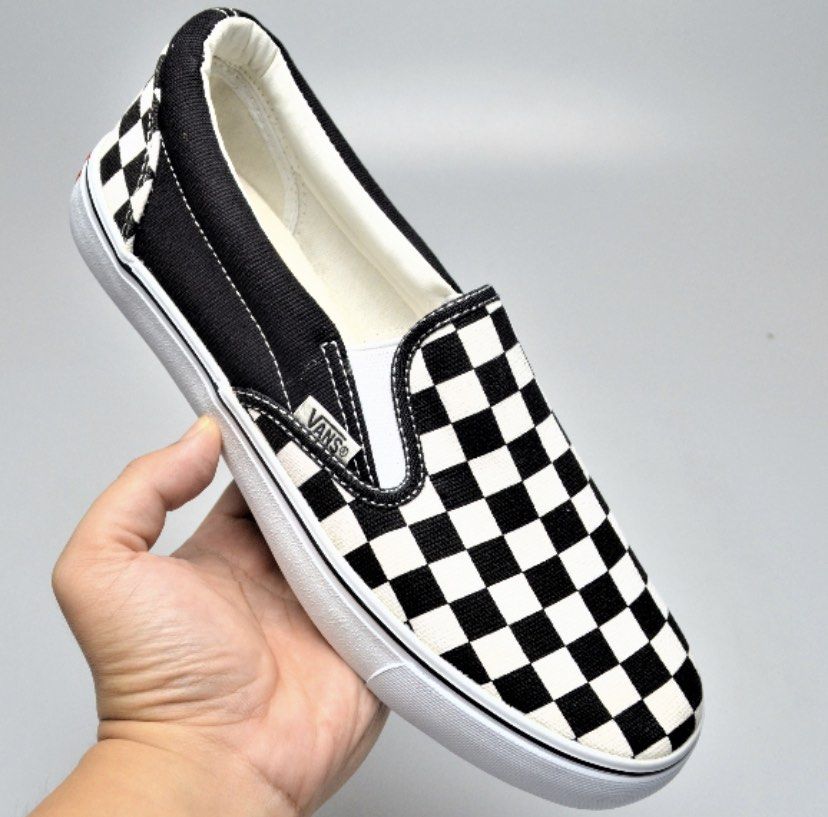 Vans checkerboard slip cheap on fashion