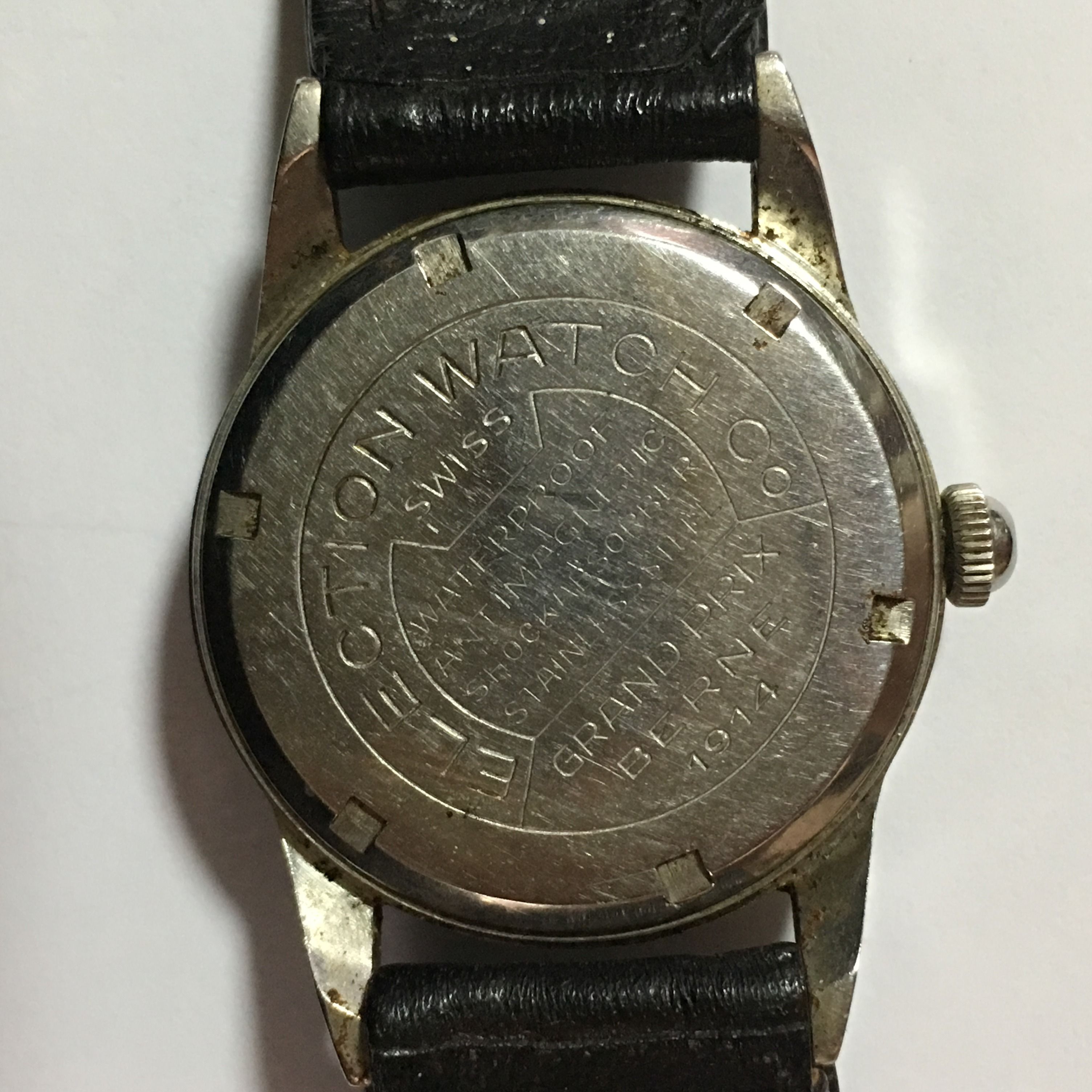 Vintage Election Grand Prix Berne 1914 Good Working Hand Winding