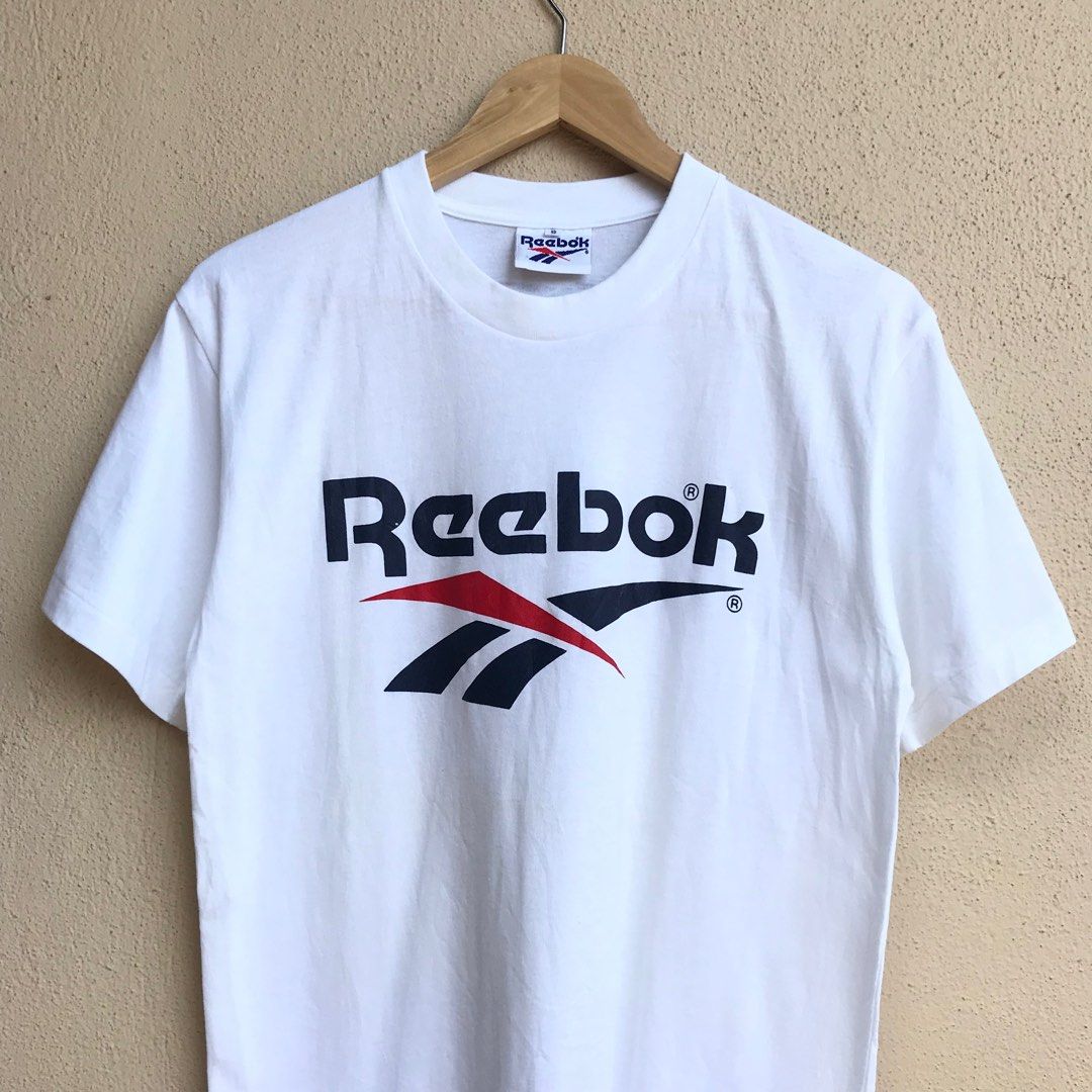 VINTAGE REEBOK Men s Fashion Tops Sets Tshirts Polo Shirts