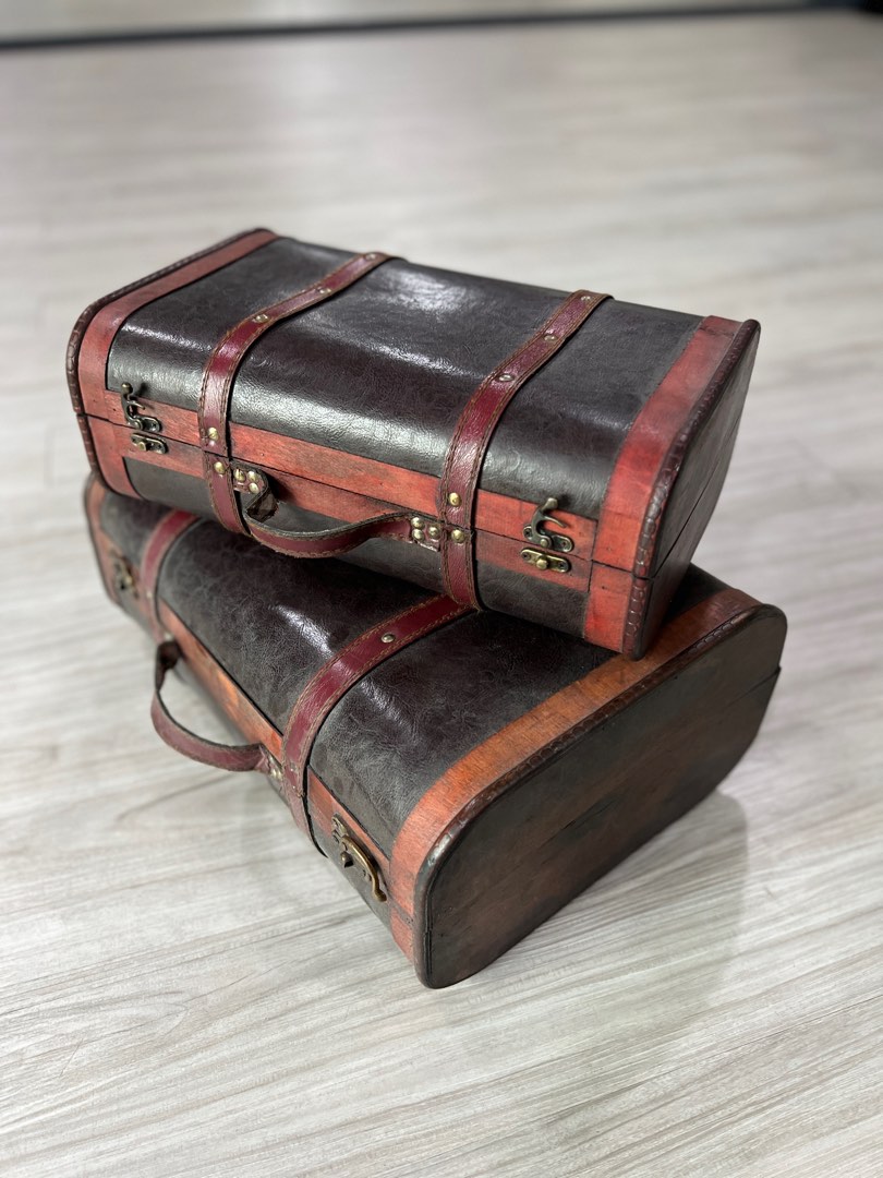 Vintage wooden briefcase prop for photography, Photography, Photography