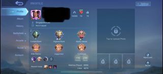WTS Mobile Legends Account (read description)