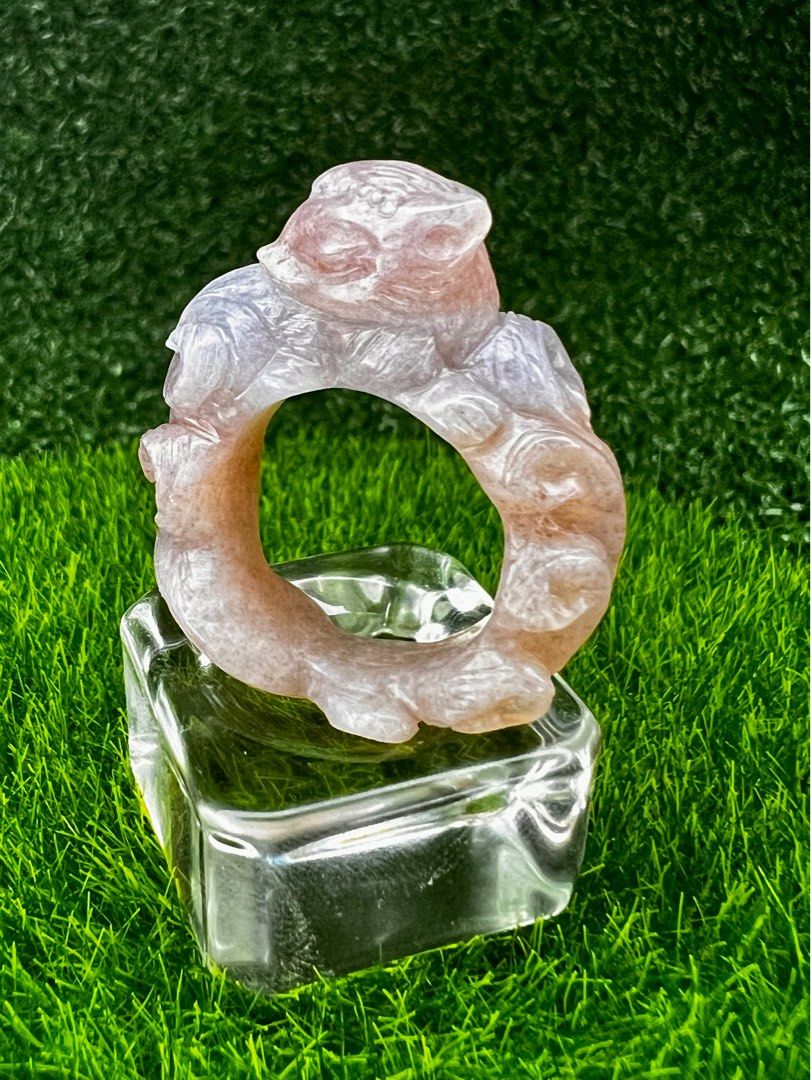 Yan Yuan agate Fox Ring A1 Women s Fashion Jewelry Organisers