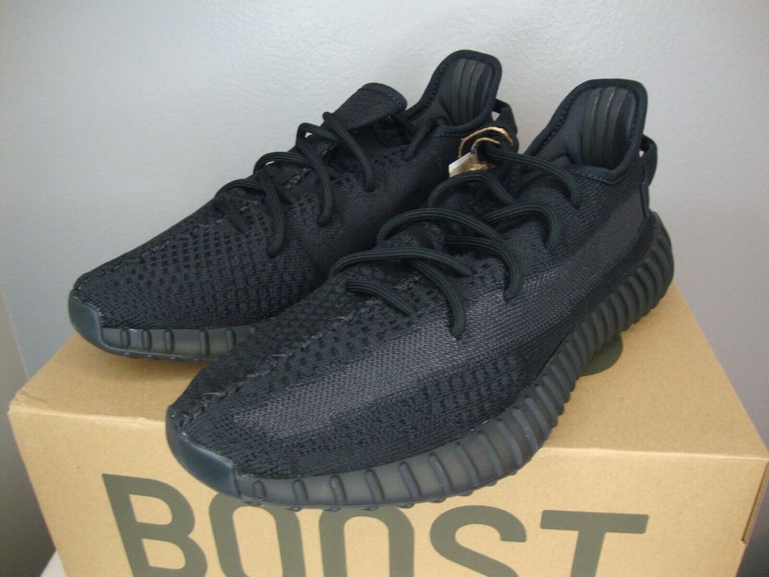 Yeezy Boost 350 V2 Shoes Onyx Black US Men s 10 Adidas Originals