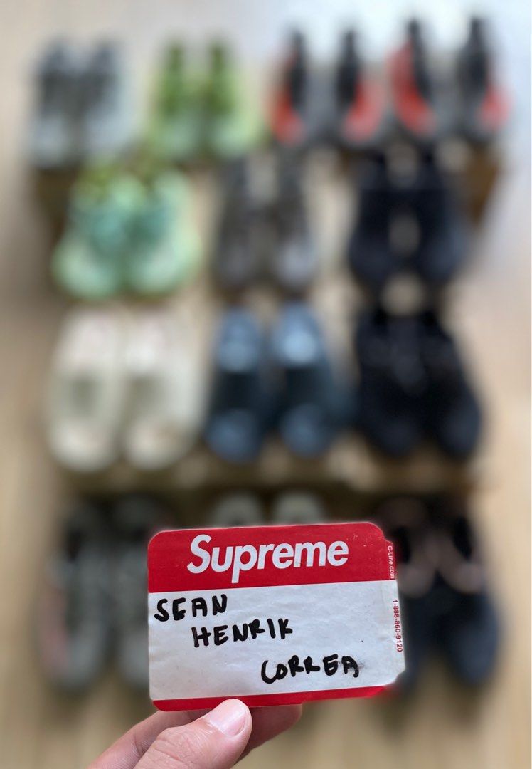 Supreme yeezys for discount sale