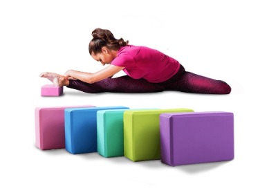 EVA Foam Yoga Block High Density Slip-Resistant Eco-friendly No