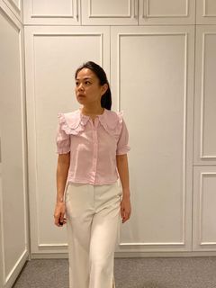 Zara Crop Shirt sz XS