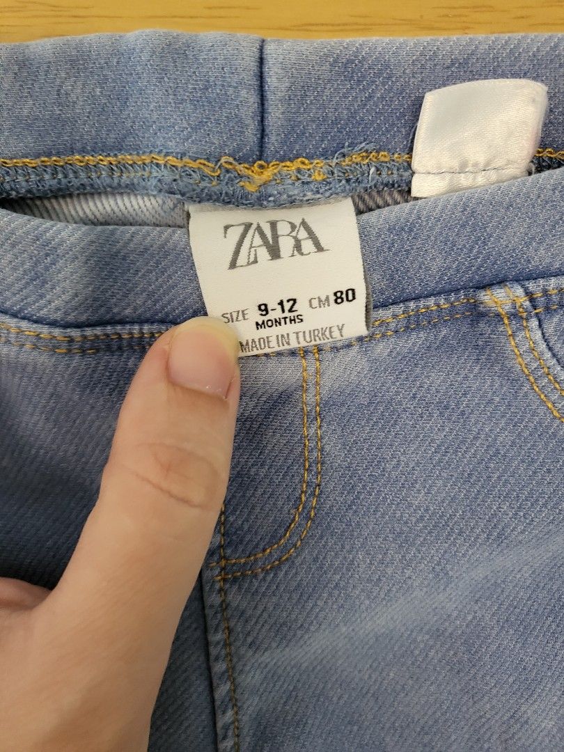 Zara Jeggings Babies Kids Babies Kids Fashion on Carousell