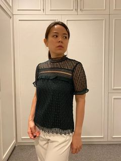 Zara Lace Top sz S