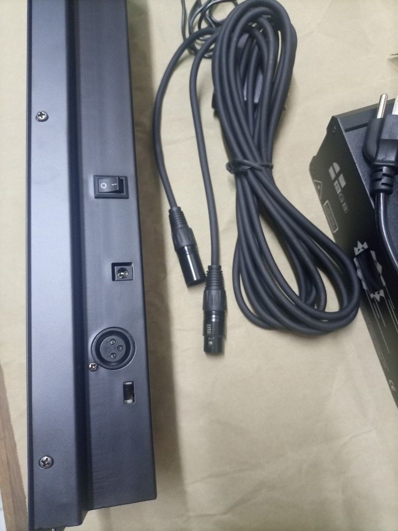 192 DMX 512 Controller for Stage Light/Party Light (Category: Lighting & Studio Equipment) located in Manila. Submitted by gentle_gal (Listing ID 1252039376, Image 3). Description: DMX 192 Controller for Lights Model: CW-K192 Power supply: AC 100-240V , 50/60Hz Item type: DMX192 Controller Channel Mode: DMX192 Features: 8 adjustable potentiometer to adjust the output size Built-in MIC head, and voice features Automatically trigger state, tap sync