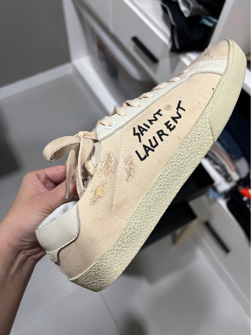 1ST VER YSL COURT CLASSIC SNEAKERS Women s Fashion Footwear
