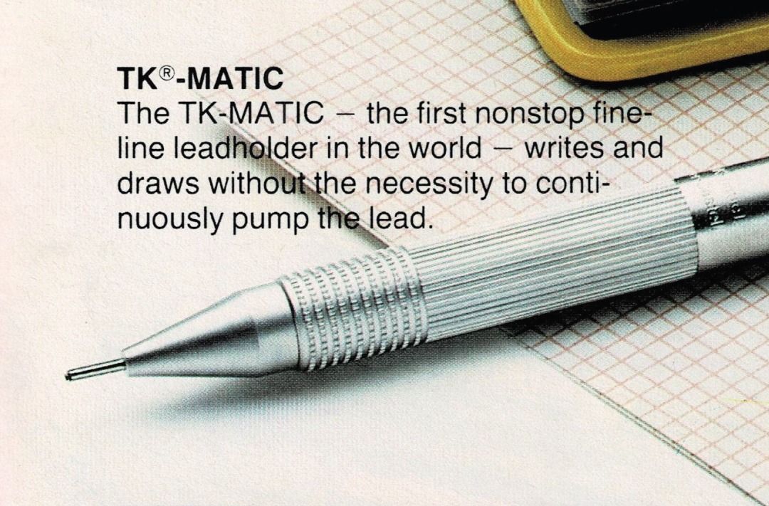 80年代Faber-Castell TK-matic L (9725L) 0.5mm mechanical pencil 全