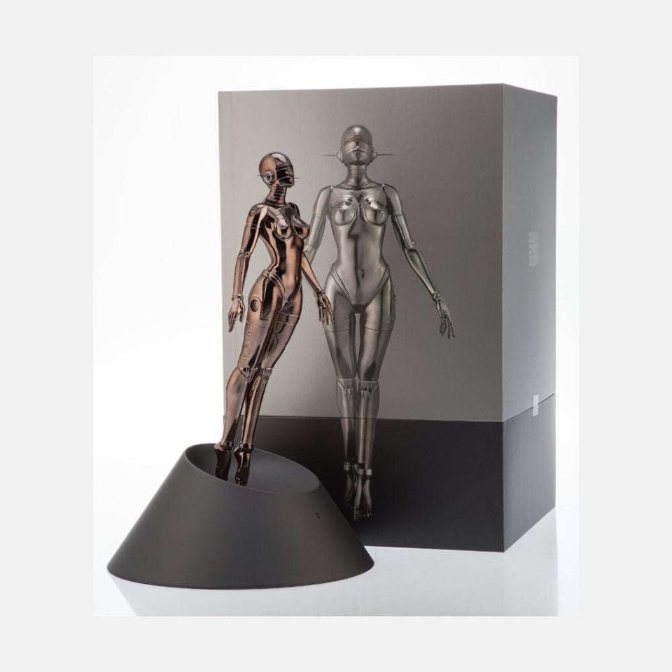 全新現貨空山基黑色雕像Sorayama Floating Black Sexy Robot 1/4 ...