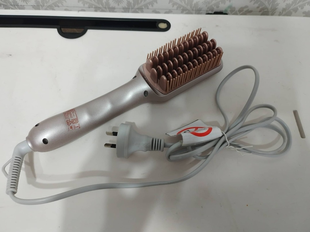 . Hair Straightening Brush VISAGE, Beauty & Personal Care, Hair on