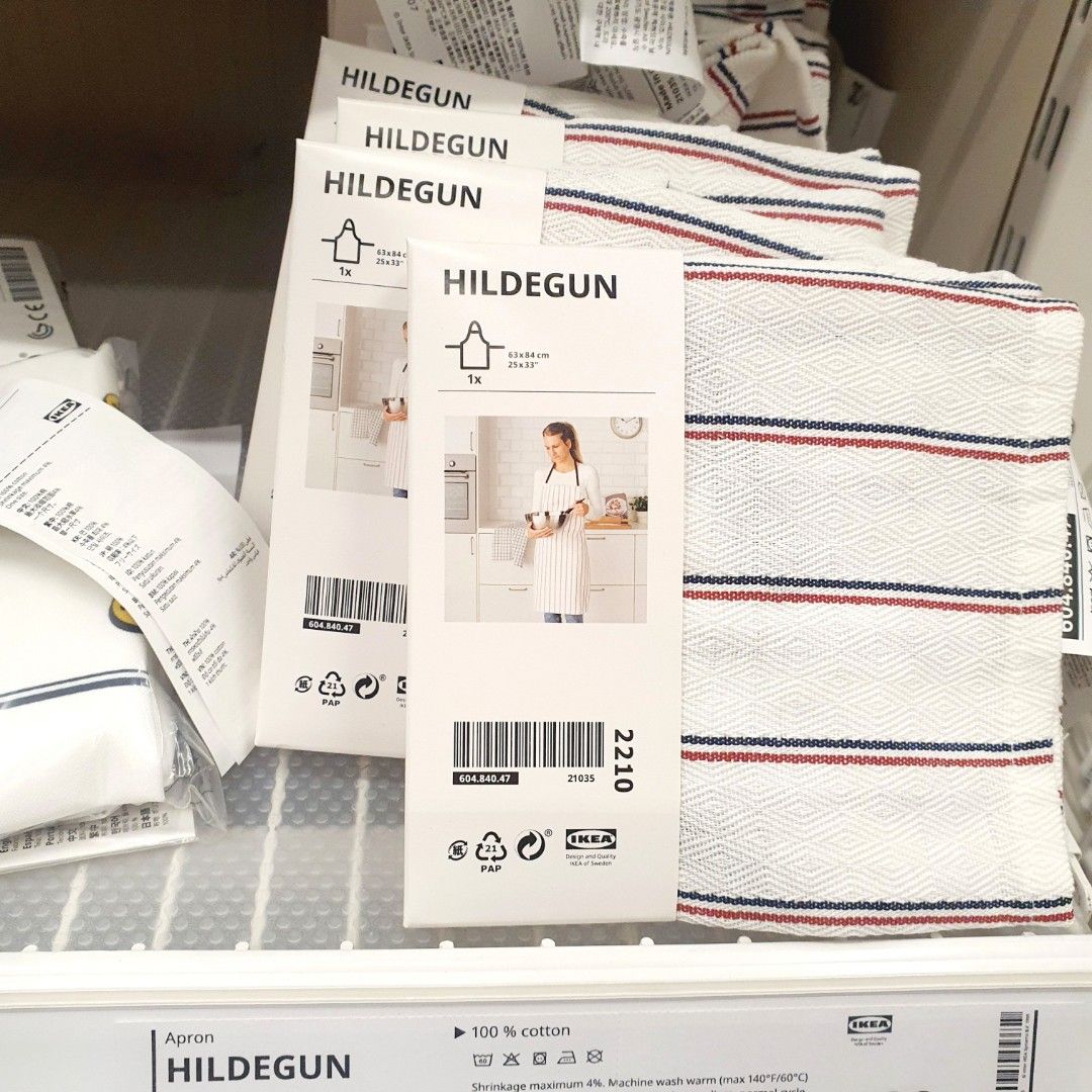 HILDEGUN Apron, 25x33 - IKEA