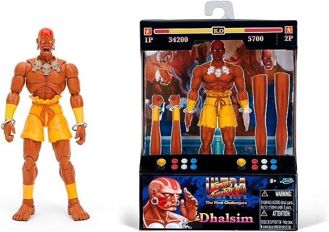 預訂) Jada Toys 1/12 Street Fighter Wave 2 - Ken/M.Bison/Dhalsim
