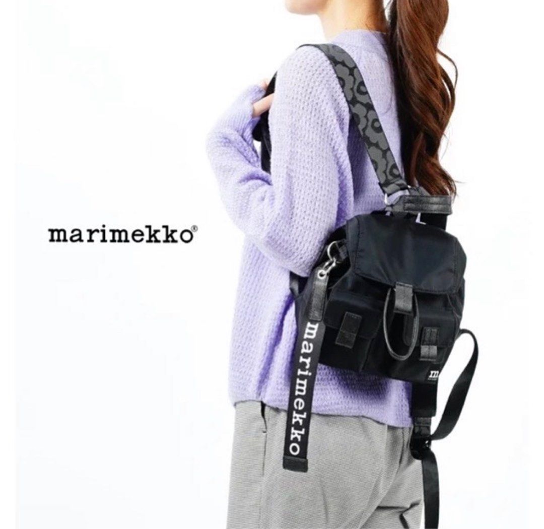 代購Marimekko Everything Backpack S ｜花花背囊｜日本代購🇯🇵, 女裝