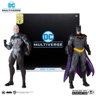 [ PreOrder] Mcfarlane Gold Label DC Multiverse Omega vs Batman