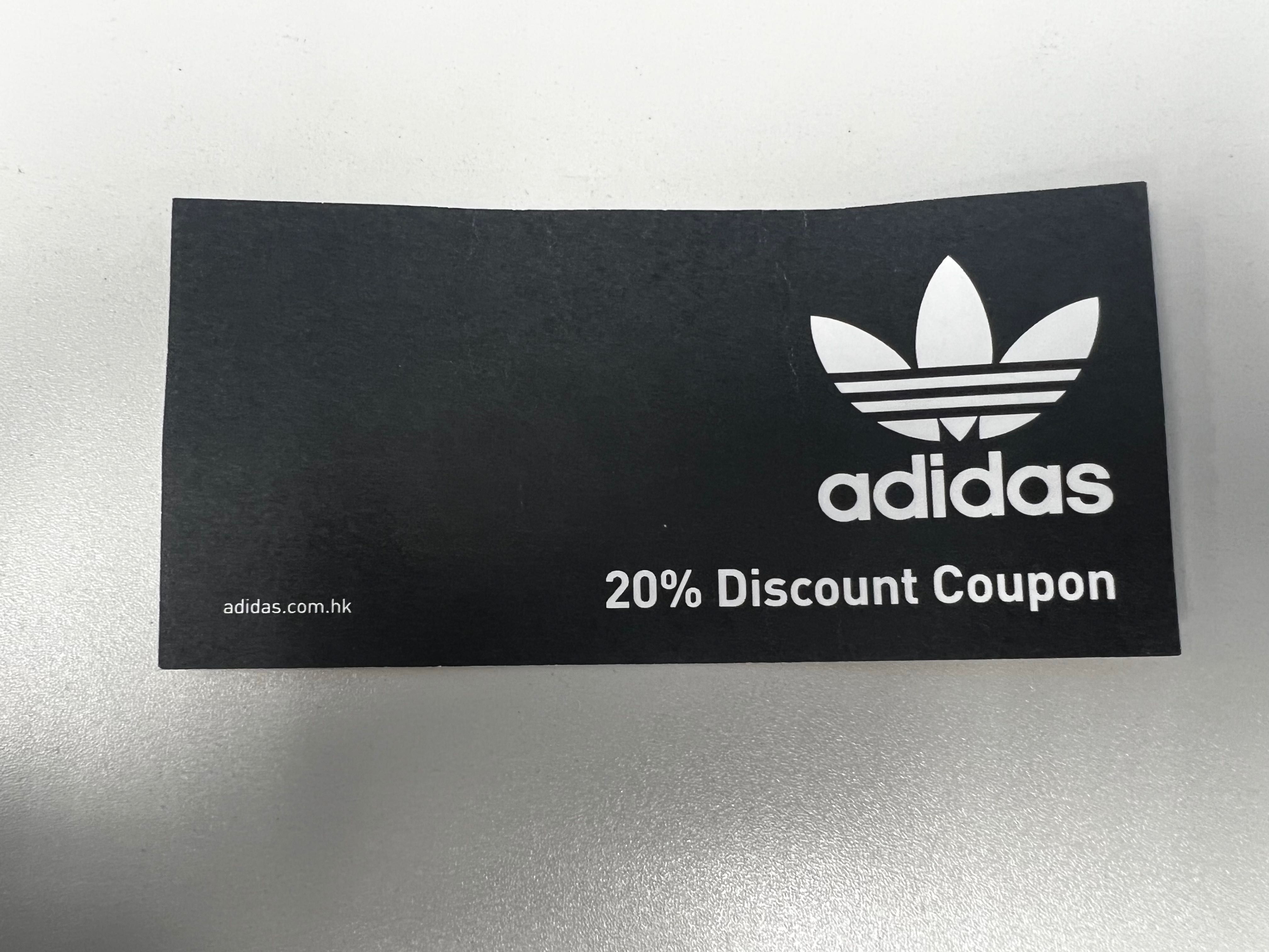 Adidas 20 off coupon discount