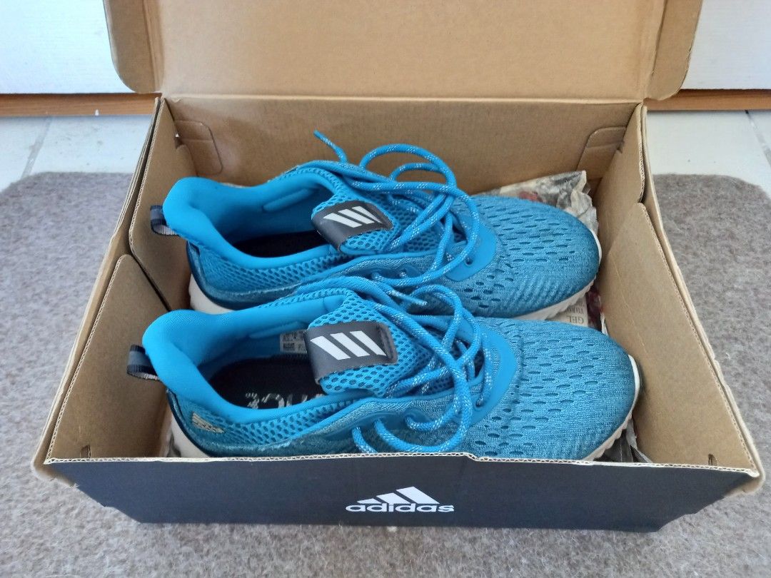 Alphabounce adidas blue top