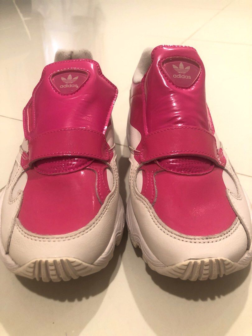 Hot pink adidas falcon sale