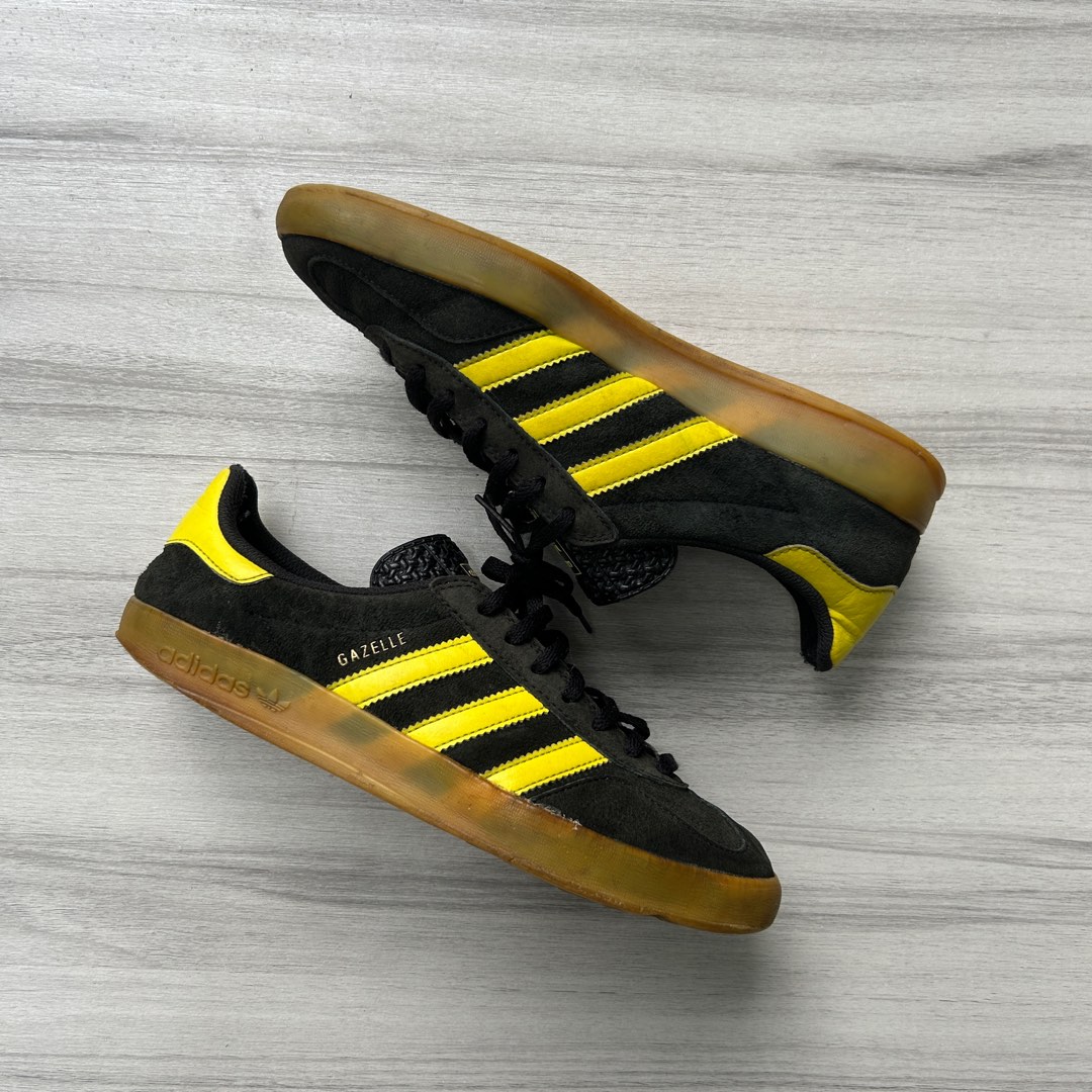 Adidas gazelle mens online yellow
