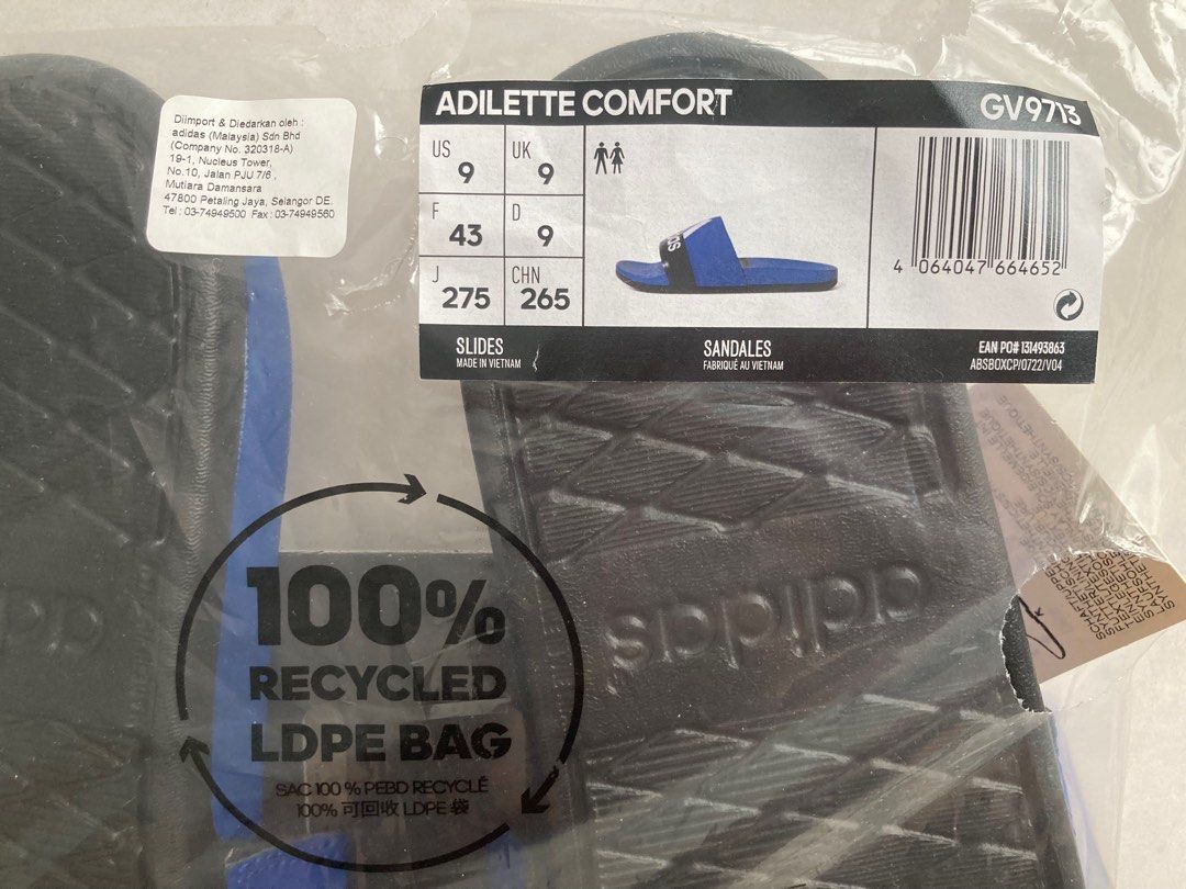Adidas Slides Adilette Comfort, Men's Fashion, Footwear, Flipflops and  Slides on Carousell