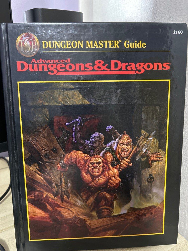 Advanced Dungeons & Dragons second Edition Dungeon Master Guide, Hobbies & Toys, Toys & Games on