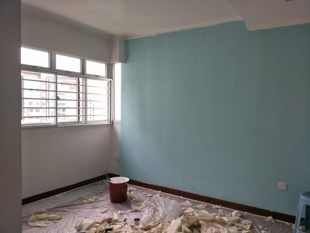 Affordable House Painting Service with Brand New Fresh Paint|HDB/Condo/Landed/Commercial Space Painting|Wallpaper Remove|Touchup Paint & Plaster|Pipe Painting Service Provider Also62863078552194112