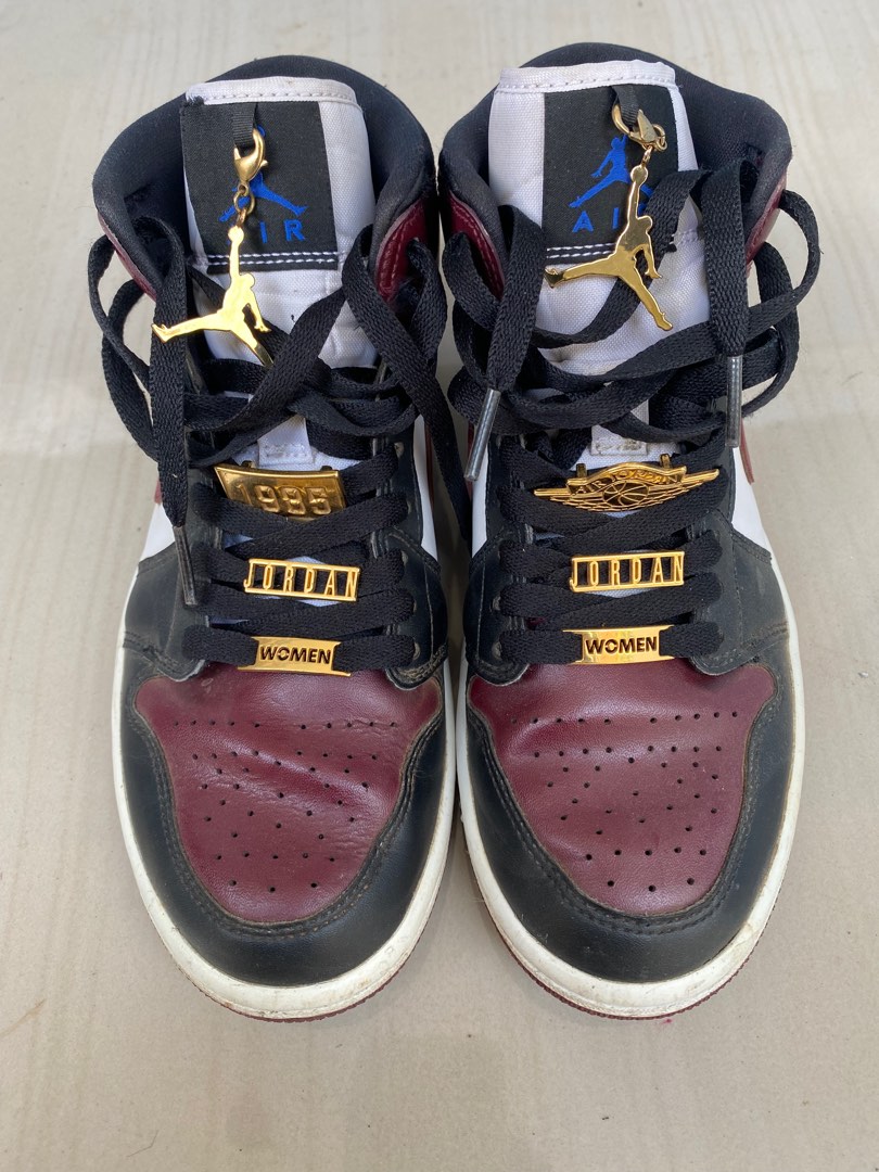 womens maroon jordan 1