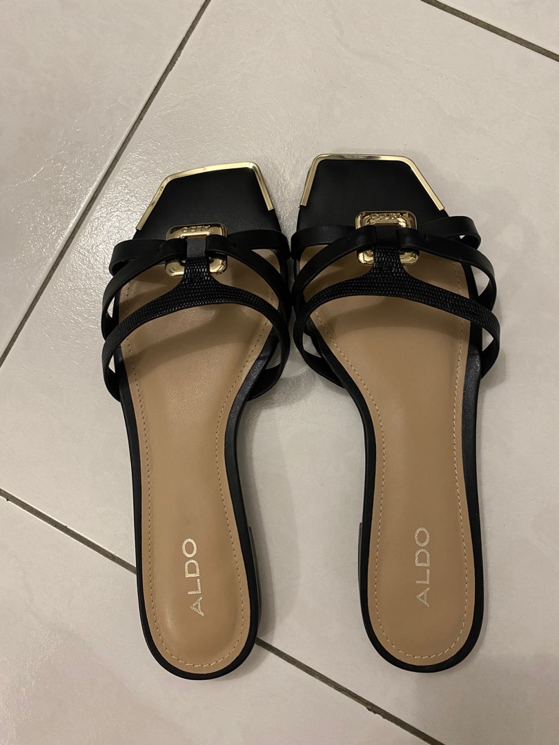 Aldo women sale flat sandals