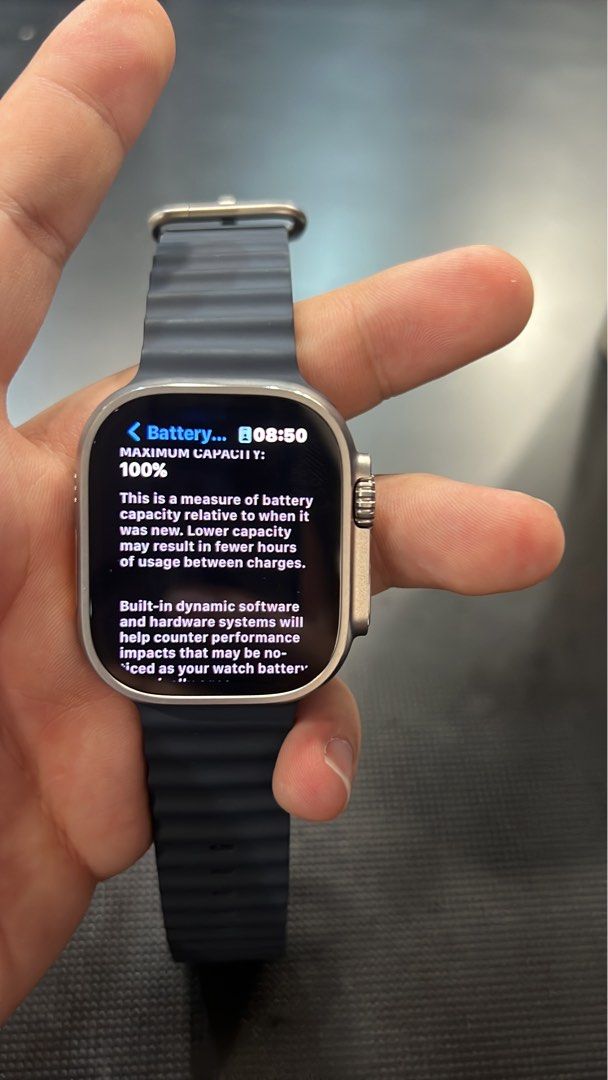 Apple watch battery band store