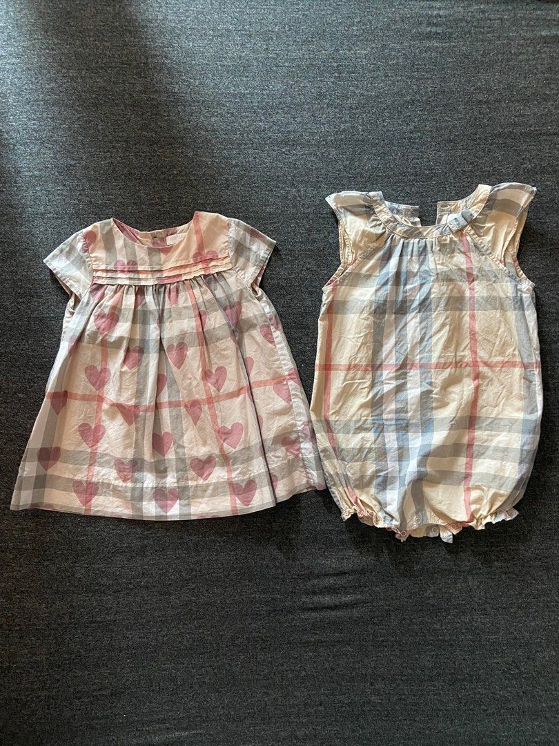 Burberry infant shop romper
