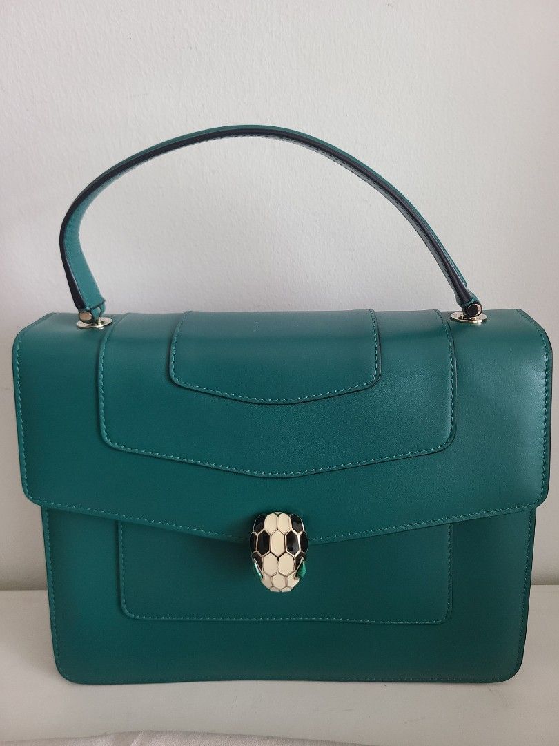 Authentic Bvlgari Serpenti Forever Top handle bag Luxury Bags