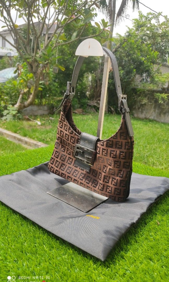 Authentic fendi hot sale zucca bag
