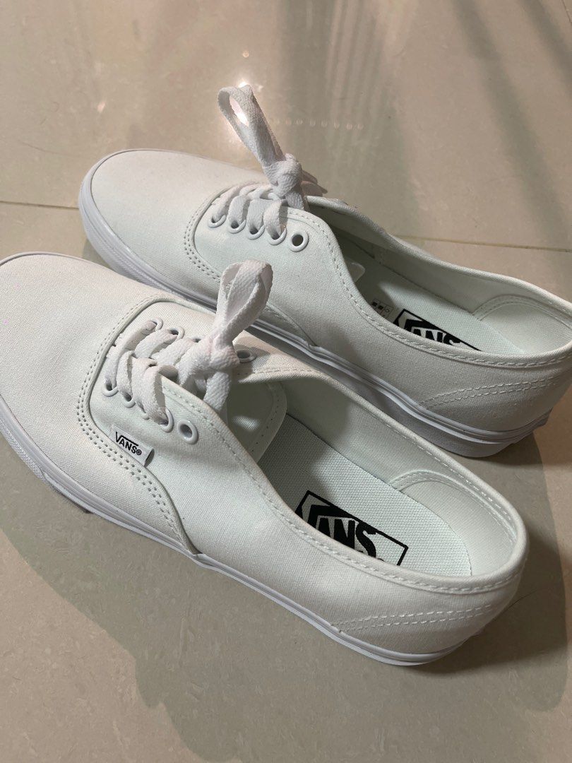All white vans size 3 2025