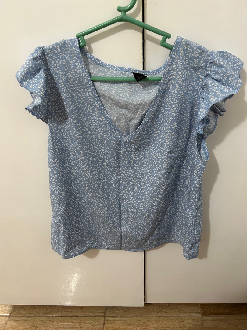 Baby Blue Blouse