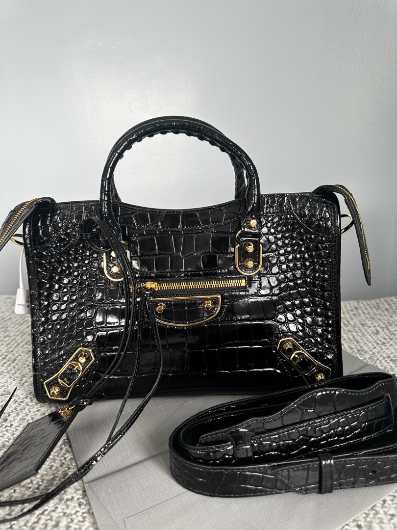 balenciaga city croc